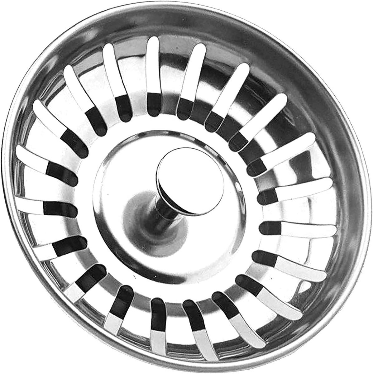 Aanrecht Zeef Plug Roestvrij Staal Dikker voor Aanrecht, Gat Diameter 78mm