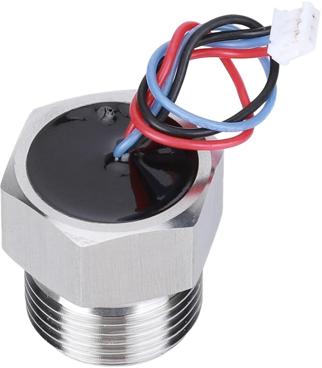 Druktransmitter Sensor G1/2 Platte Flim Piëzoresistieve Druktransducer 0 Tot 10/30/100/300/500Bar 5V DC Analoge 3 Draad(0-300Bar )