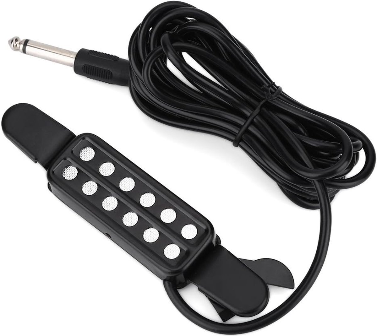 Gitaar Pickup 12 Sound Hole Magnetische Klassieke Transducer Pickups Accessoires voor Metal String Gitaar