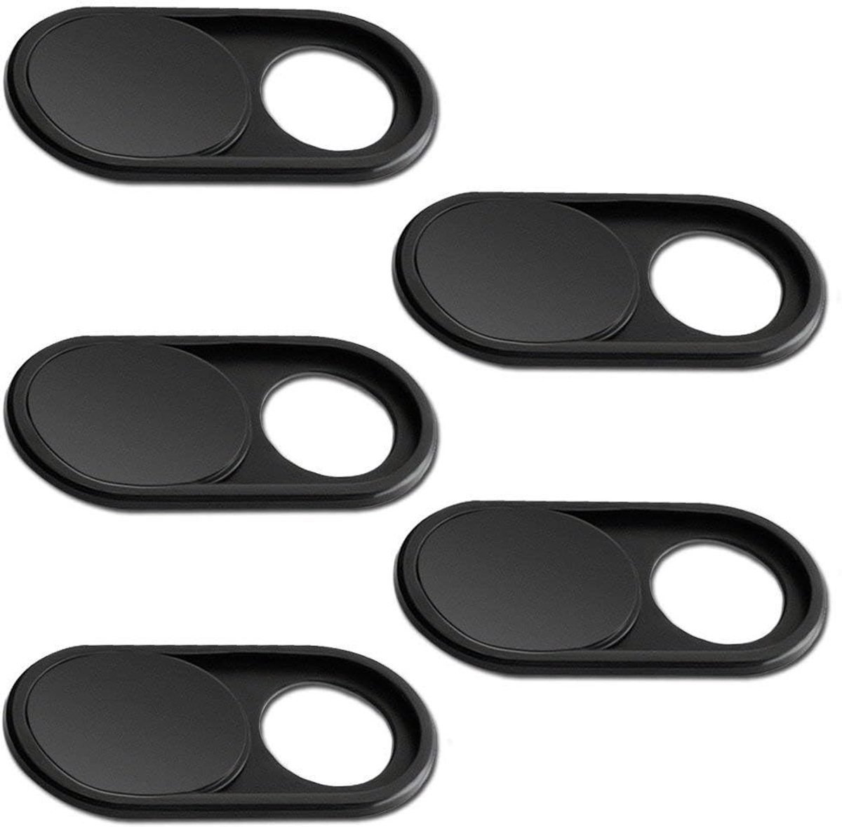 imluckies Webcam-afdekking, webcam cover slider voor MacBook Pro, MacBook Air, laptop, iMac, iPad, pc, iPhone, cameraafdekking, webcamerahoes, bescherming tegen hackers [5 stuks]