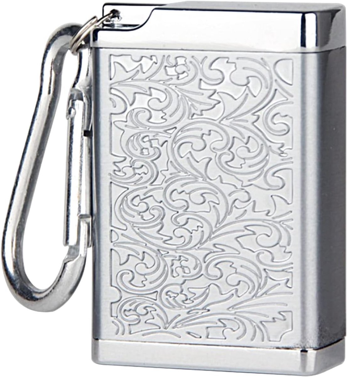 Geurremmende metalen asbak met sleutelhanger, ultra-verzegeld, licht, geïsoleerd, deodorant voor buiten en
