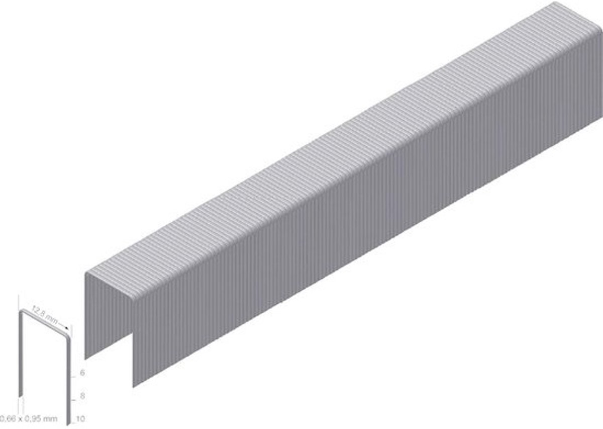 12000x Verzinkte Nietjes voor Nietpistool Type A 6mm