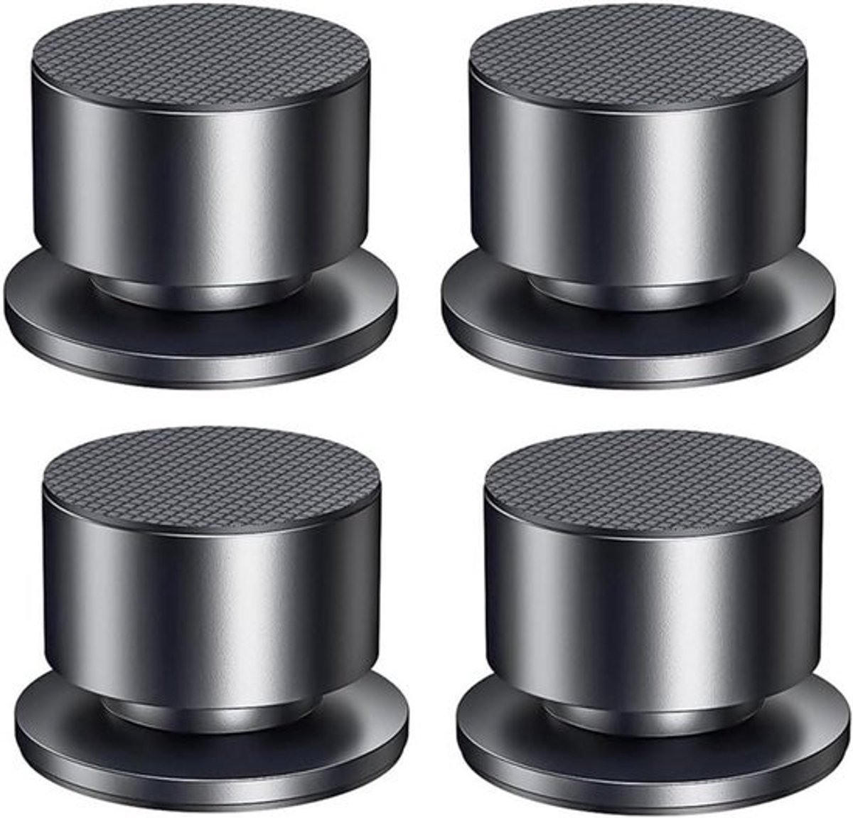 Luidspreker Spikes - Voet Pads - Audio Verbetering - Trilling Demping - 4 Stuks - Zwart