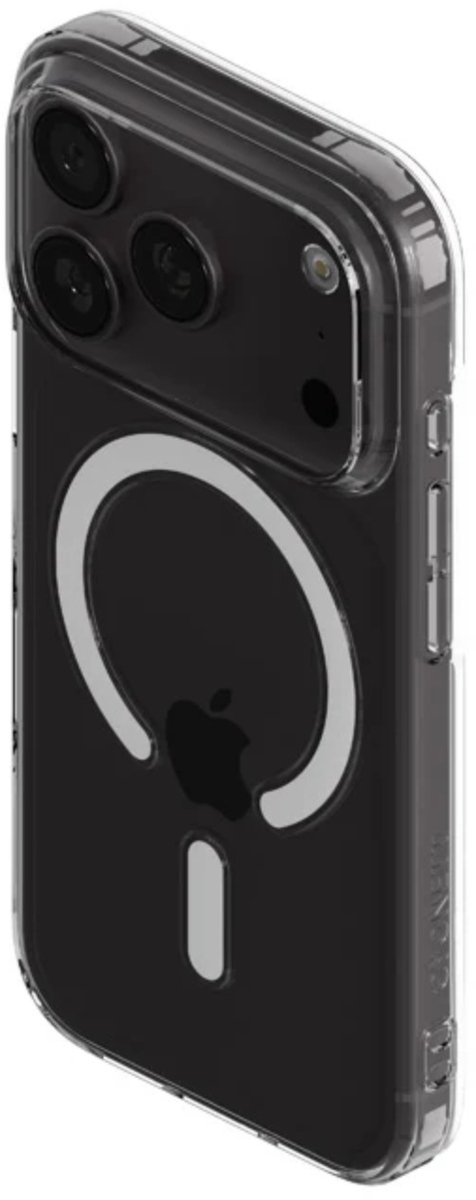 Cygnett, MagSafe Hoesje Geschikt voor Apple iPhone 18 Pro / 17 Pro AeroMag Serie Schokbestendig, Transparant