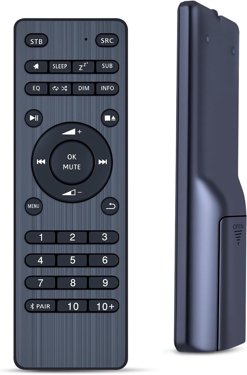 Afstandsbediening geschikt voor LEMEGA Audio Afstandsbediening (M3P/M5P/MSY2/3/5)
