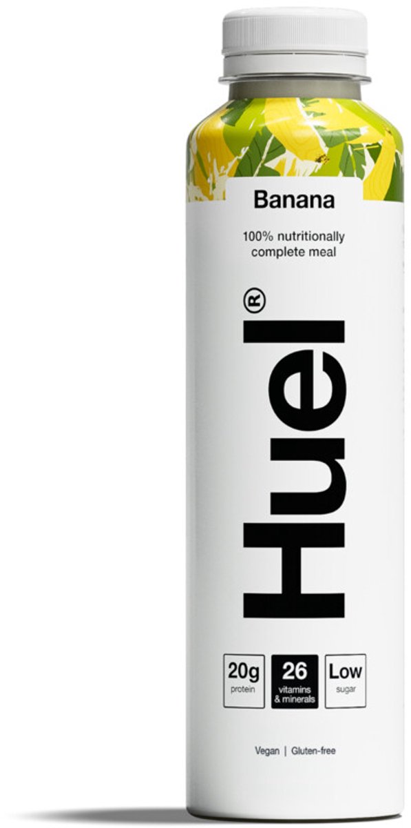 huel White Edition Banana - 8 x 500ml