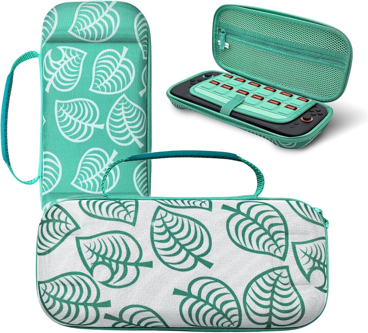 Draagtas voor Switch 2 Console, Harde Beschermende Case Draagbare Reisdraagtas, Etui met 12 Game Gokkasten voor Switch 2 Console (2025)&Accessoires