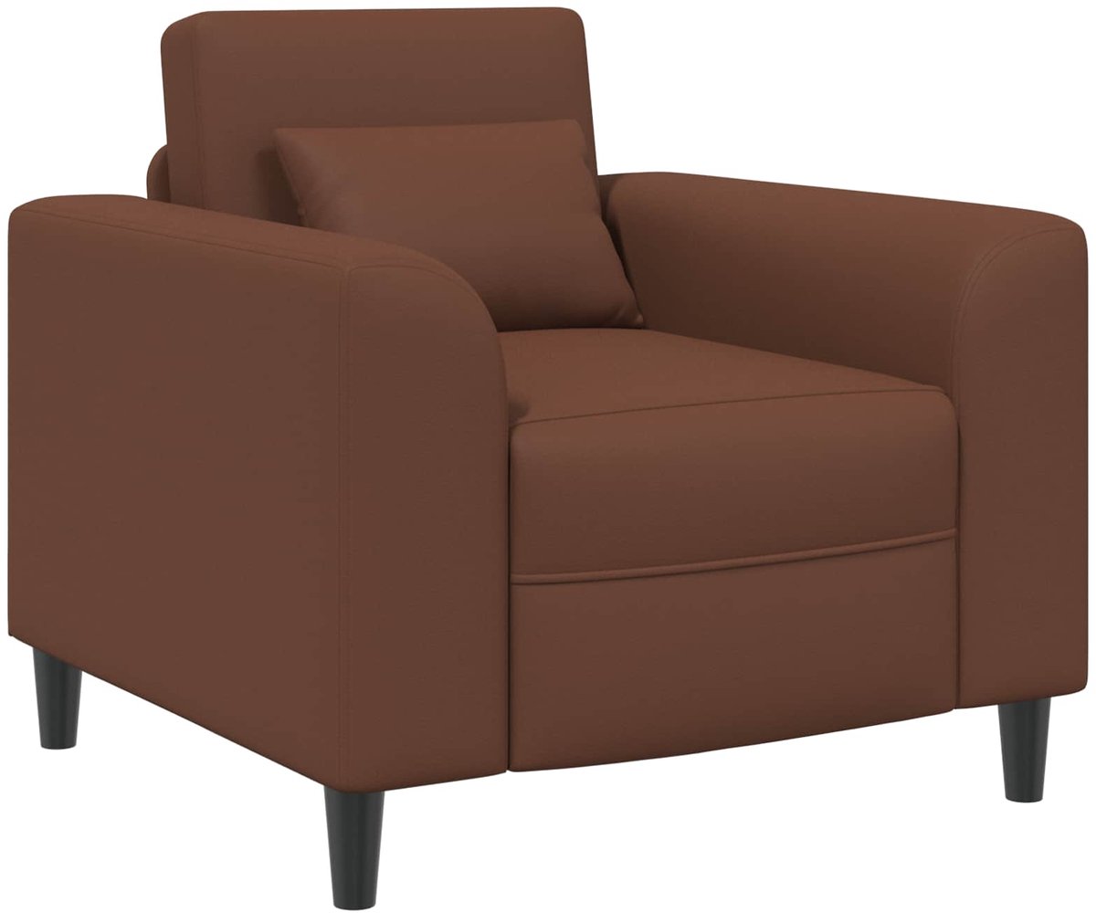 vidaXL Fauteuil - Bruin - Kunstleer