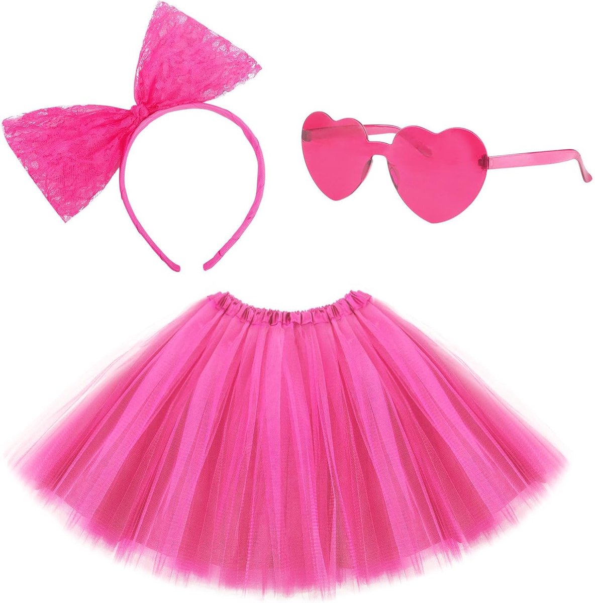 Tütü rok, 1 Tule rok met 1 Bow hoofdband, Rockabilly Petticoat voor carnaval, Tule rok dames Tutu rok, Tutu voor vrouwen voor carnaval, Tule rok dames voor dans Carnaval partij
