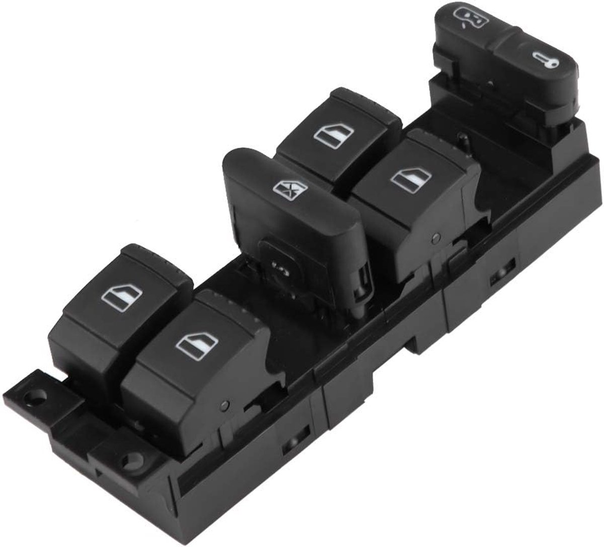 Dailygoods - Elektrische Raam Schakelaar - Voor Golf Jetta Bora Passat - 1J4 959 857D - Geschikt voor modellen 1999-2006 - Eenvoudige installatie - Du