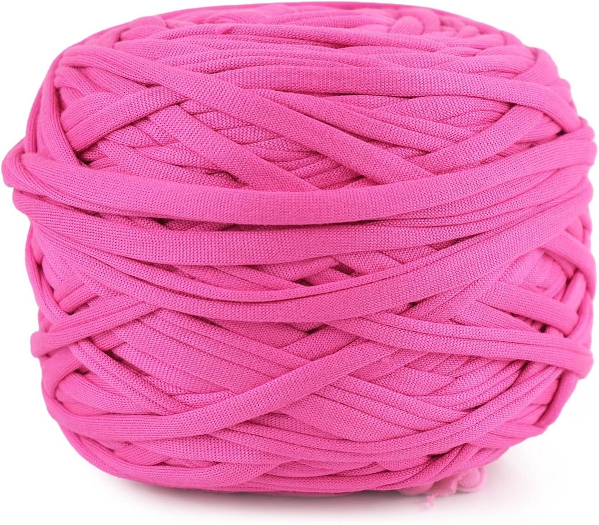 Haakband voor handtassen, 285 g/100 m, haakgaren voor handtassen, manden, tapijten, om te knutselen, decoreren, knutselen (oudroze)