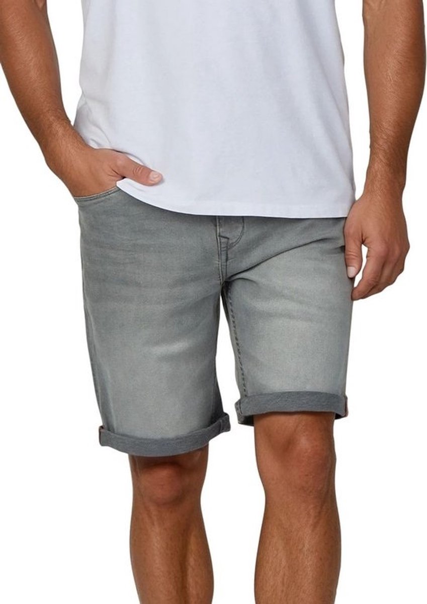 Heren Denim Shorts Korte Broek Regular Fit 99% Katoen