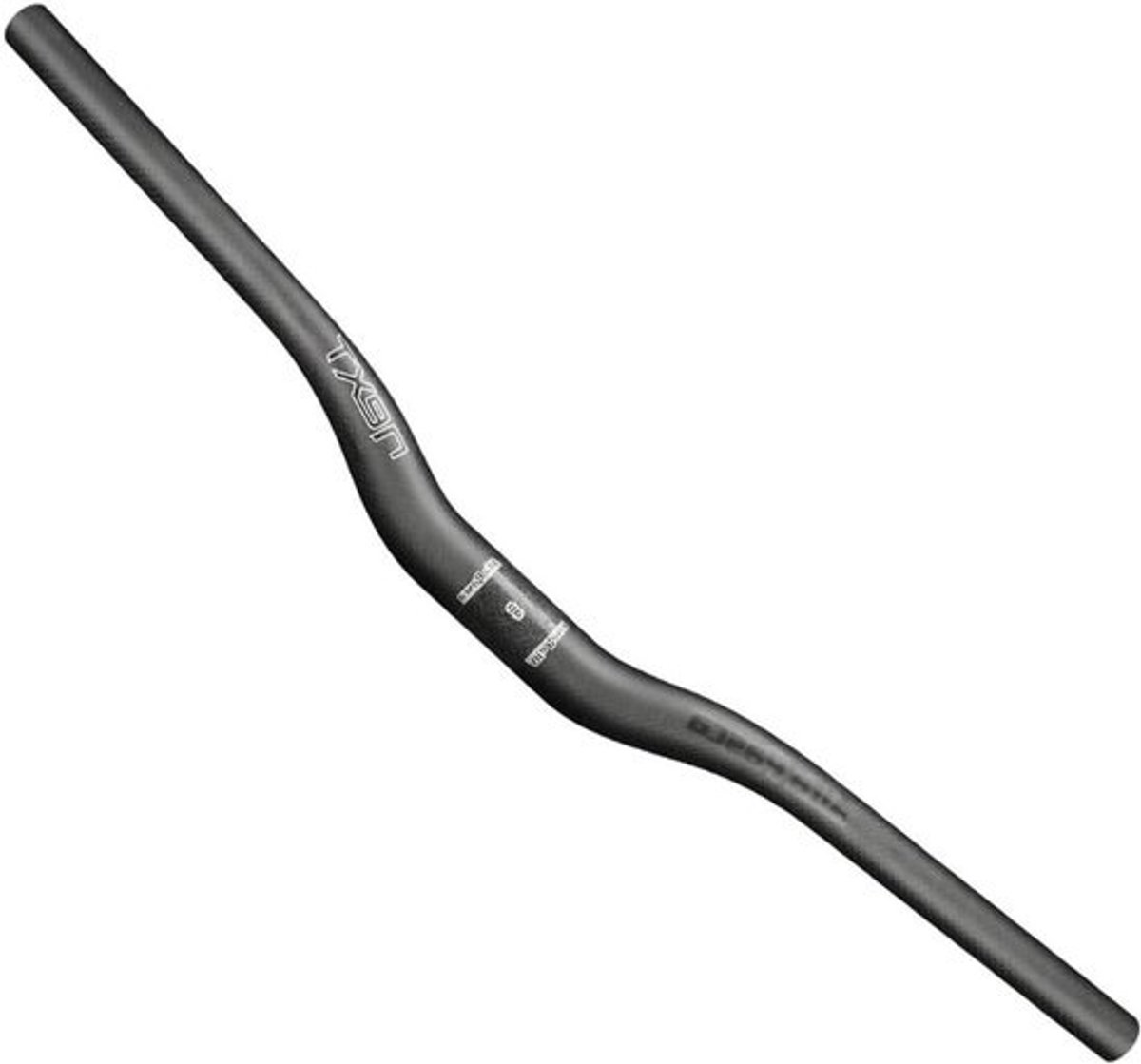 Carbon Riser Stuur - MTB Stuur - Fietsen Offroad - Lichtgewicht T700 Koolstofvezel - 720mm - Zwart Mat