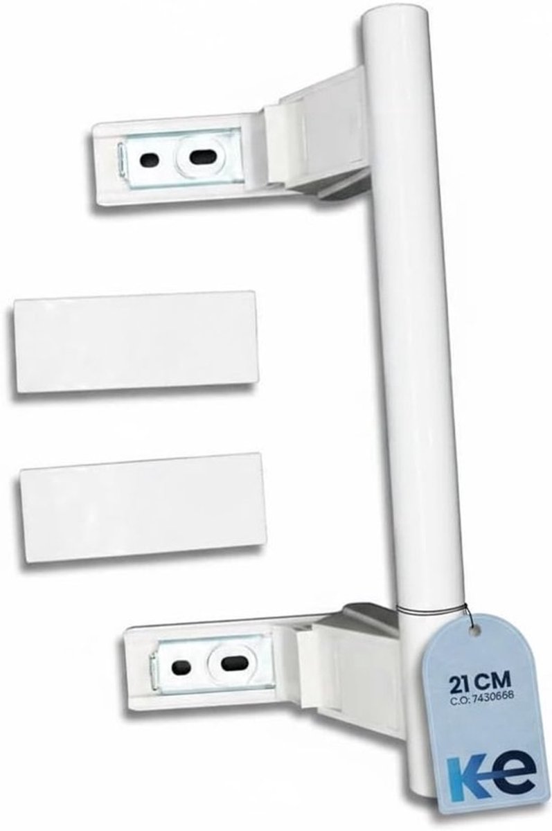 Vervangende Deurgreep - Koelkastgreep Reserveonderdeel - Koelkast Reparatie - Specifiek Model Compatibel - 21 cm Wit