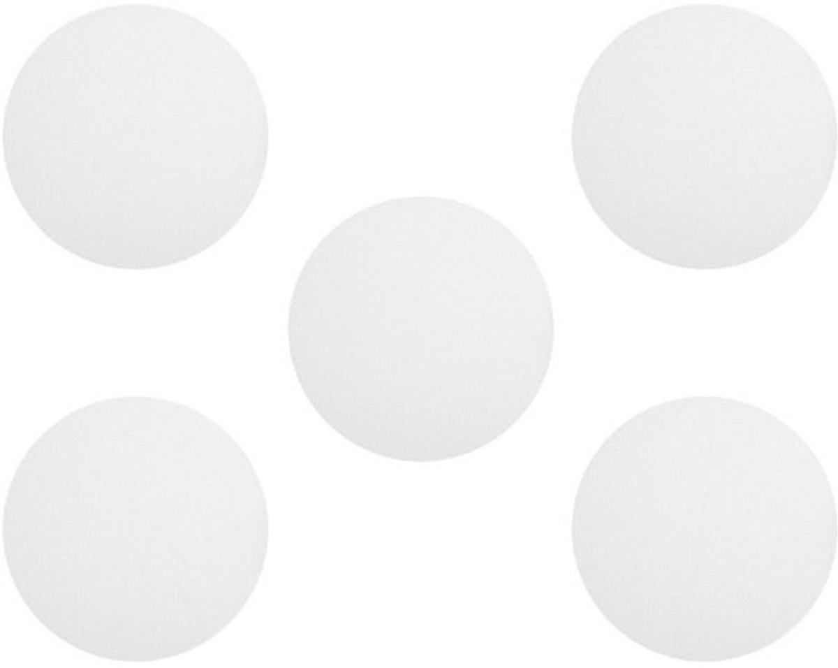 Stoommatten Siliconen - Antiaanbak Pads - Dim Sum Bereiden - Herbruikbaar - 30x30cm - Wit