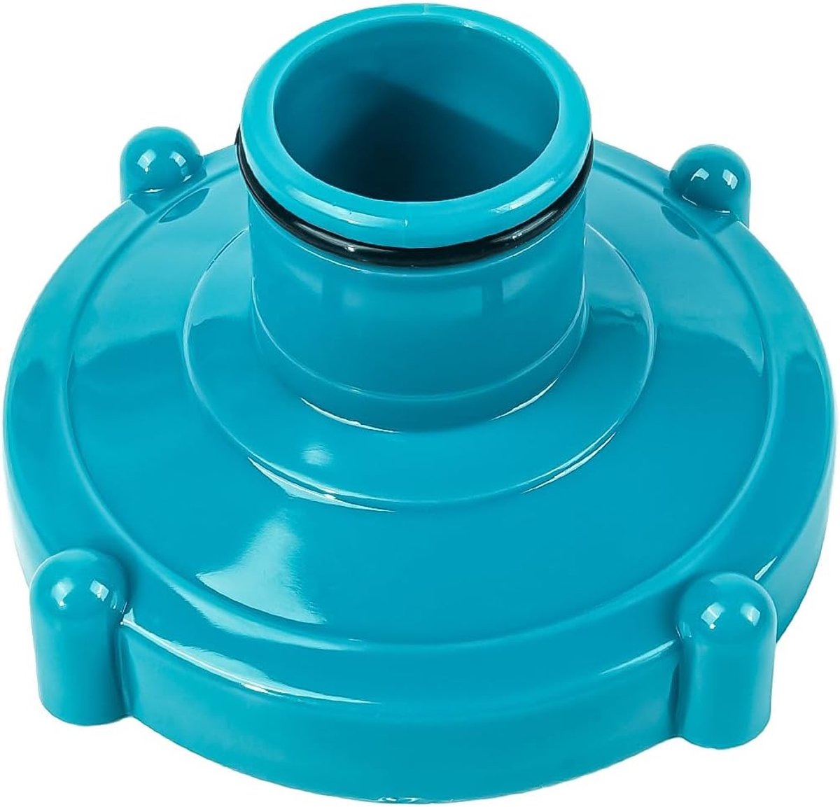 Dailygoods - zuigslangadapter - zwembadaccessoire - optimaliseer zwembadonderhoud - diameter 80 mm - ideaal voor Intex en Bestway - voor kristalhelder