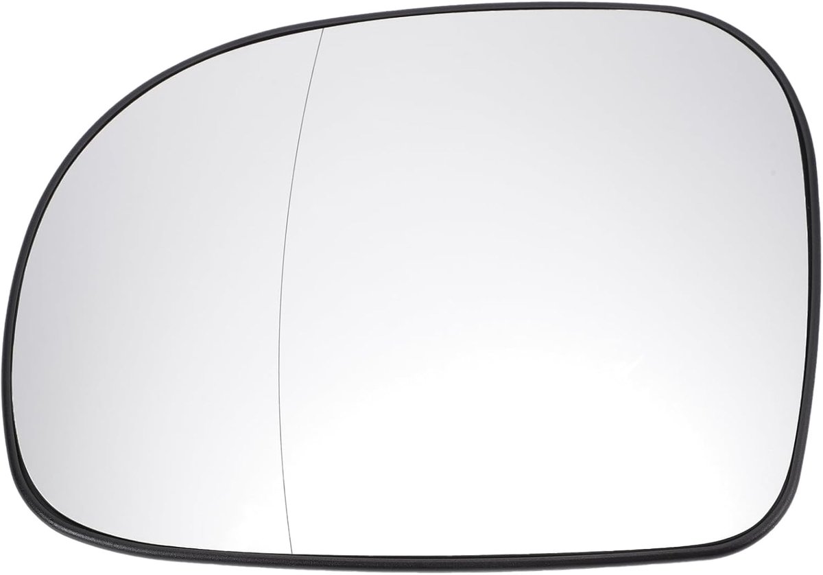 Dailygoods - Auto Buitenspiegel Links - Zijspiegel Glas Vervanging - Verwarmd - Wit Glas - Asferisch - Geschikt voor Mercedes Viano 2003-2010