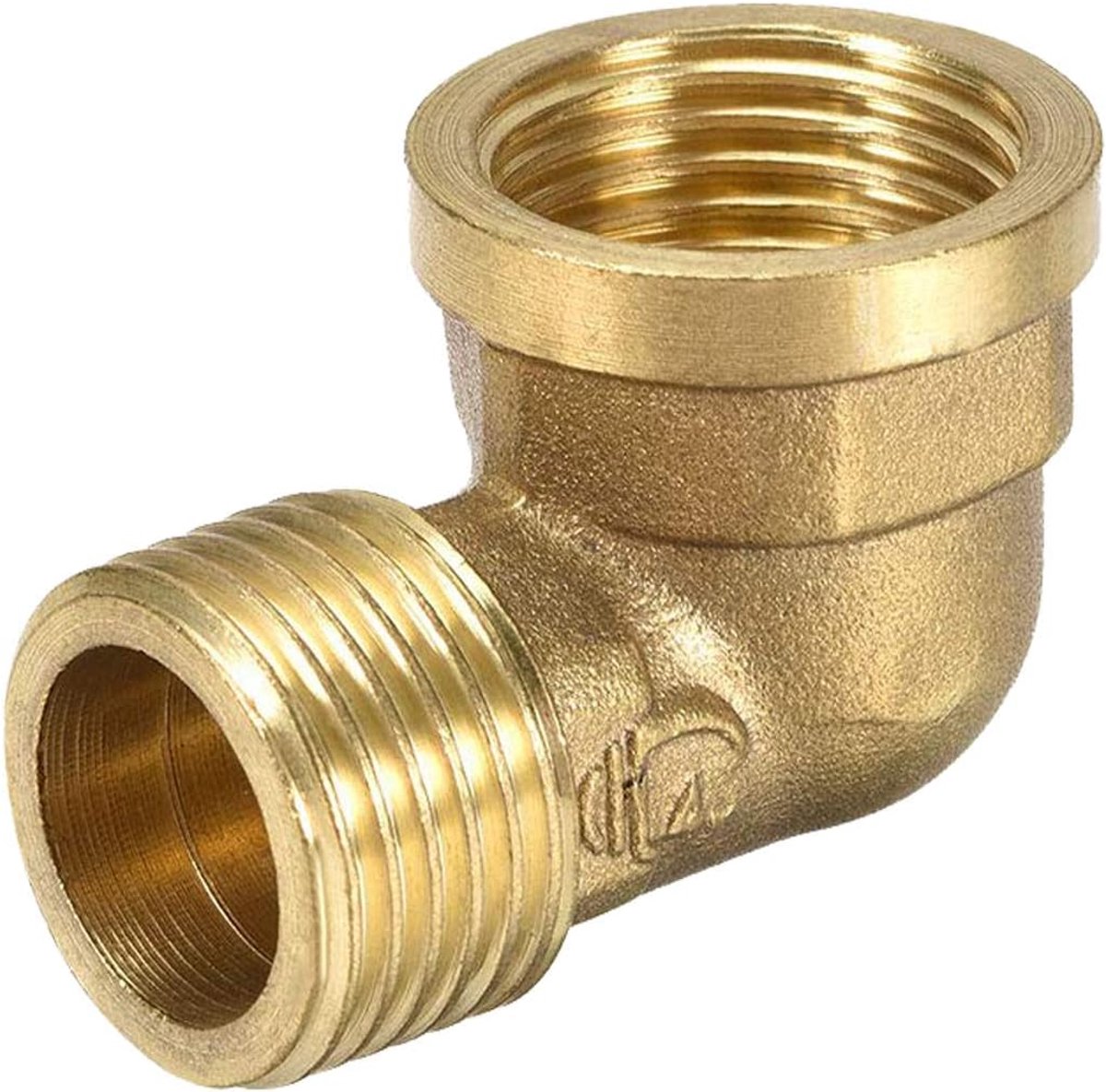 Dailygoods - Messing Elleboog Pijpfitting Adapter 90 Graden