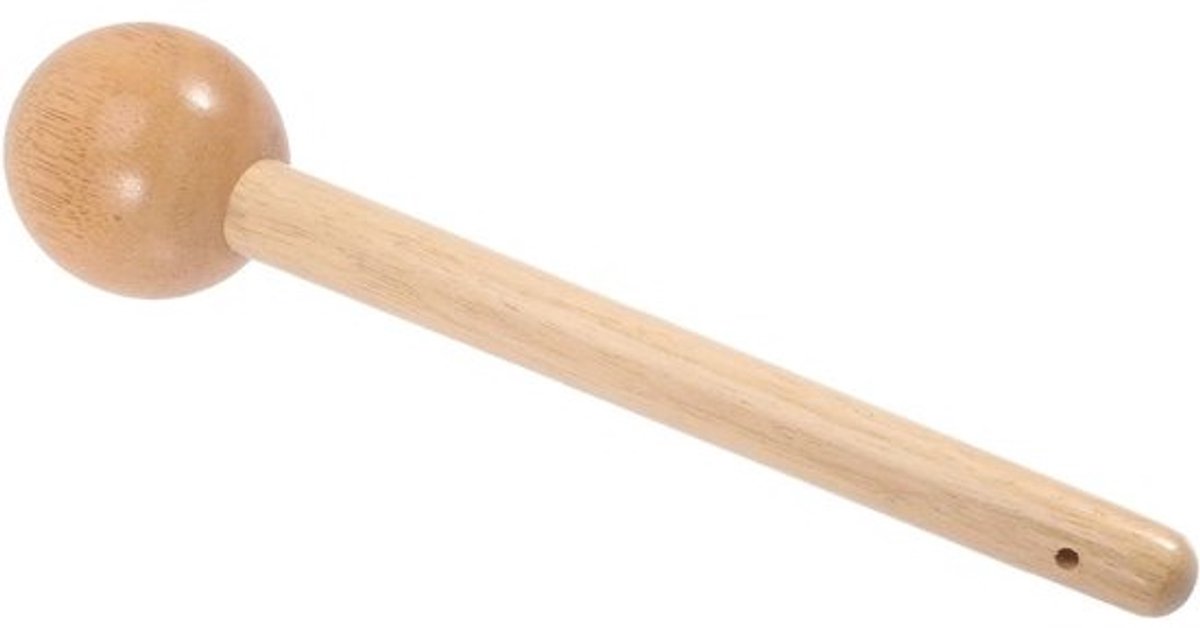 Houten Balvormige Hamer - Handschoen Vormer - Sportuitrusting Onderhoud - Verlengde Handgreep Ontwerp - 31 cm Lengte - Niet Gespecificeerd