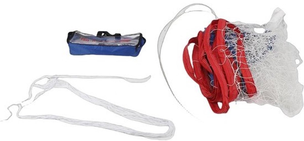 Volleybalnet - Sportnet Strandnet - Sporten in de tuin - Weerbestendig Nylon - 9.6 x 1 meter - Zwart