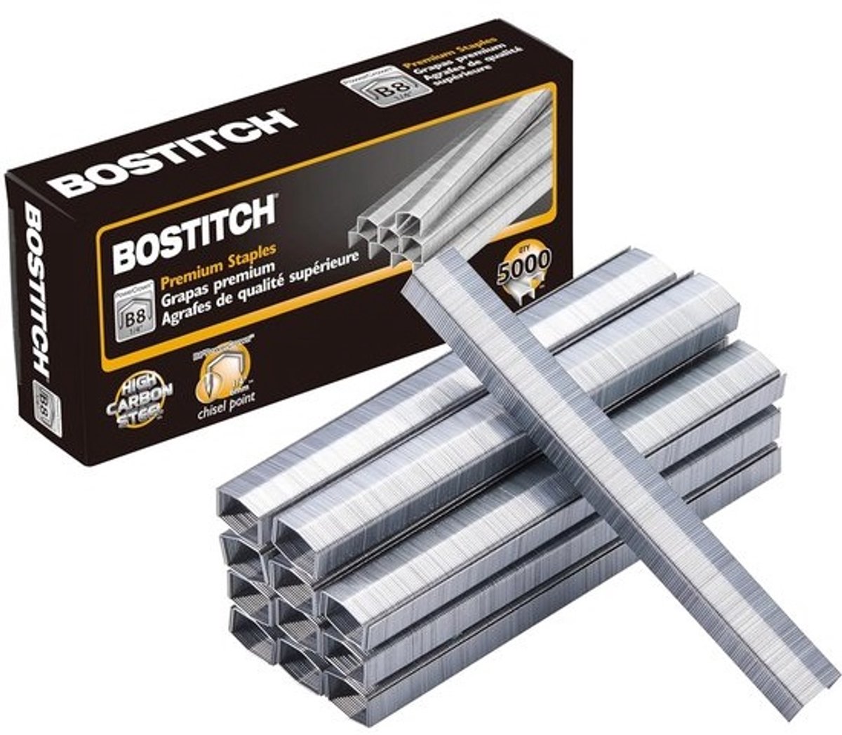 5000 Nietjes 6mm (1/4 Inch) voor nietmachine - Standaard formaat nietjes
