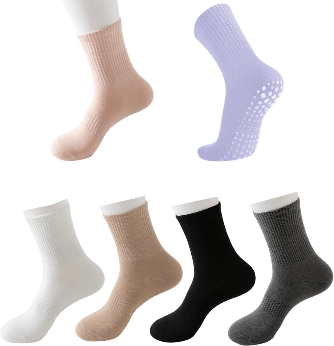 Sokken, Antislip Siliconen Stippen, Multi-Color Opties, Ademend En Comfortabel, Dans Yoga Oefening Apparatuur.