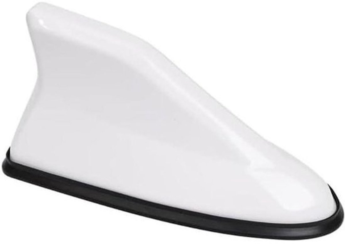 Haaienvin Antenne - Dakantenne Auto - Radio Signaal - Aerodynamisch Design - Plakmontage - Zwart