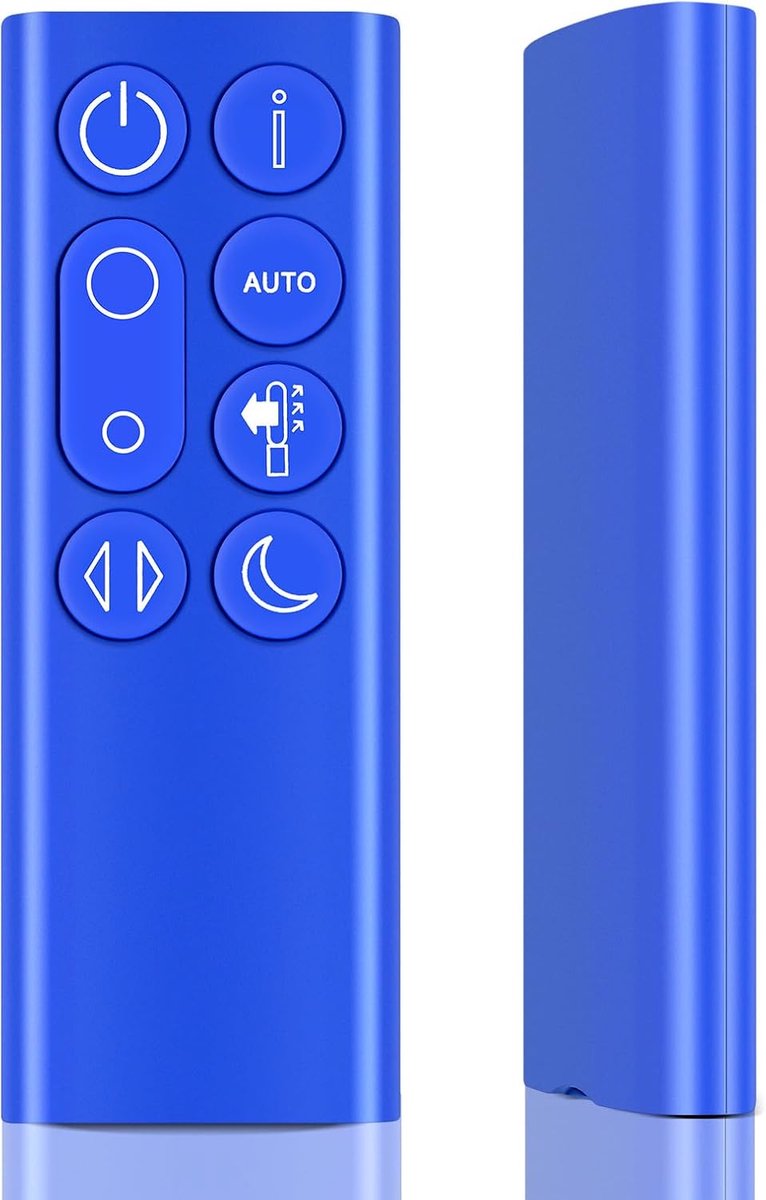 vervangende afstandsbedieningsset voor Dyson Pure Cool Purifying Fan TP04 DP04 TP06 TP09, blauw