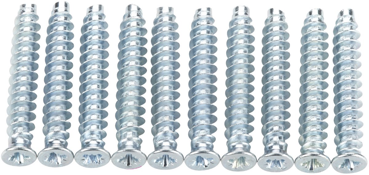 SOTECH Set van 10 euroschroeven 6x35 mm voor afstandslijsten