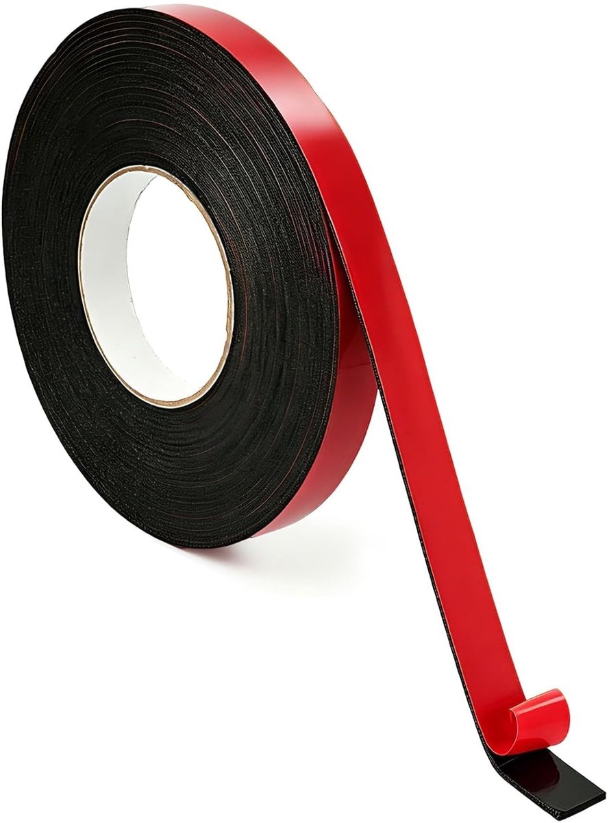Dubbelzijdig Plakband - Transparant - 10 m x 20 mm x 2 mm - Extra Sterke Waterbestendige Tape - Voor Bevestigen in Huis en Auto