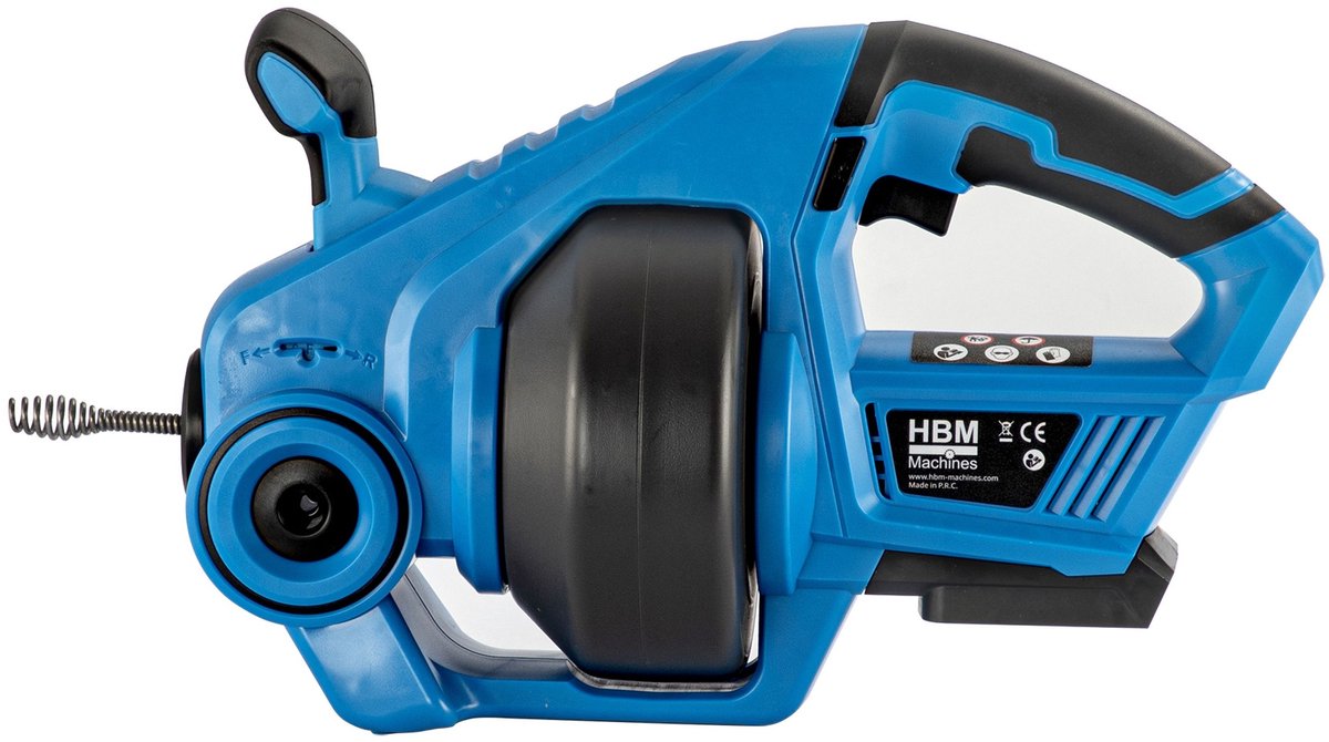 HBM 20V accu gootsteenontstopper 150W 7 m 7 mm 560 rpm HBM Power20