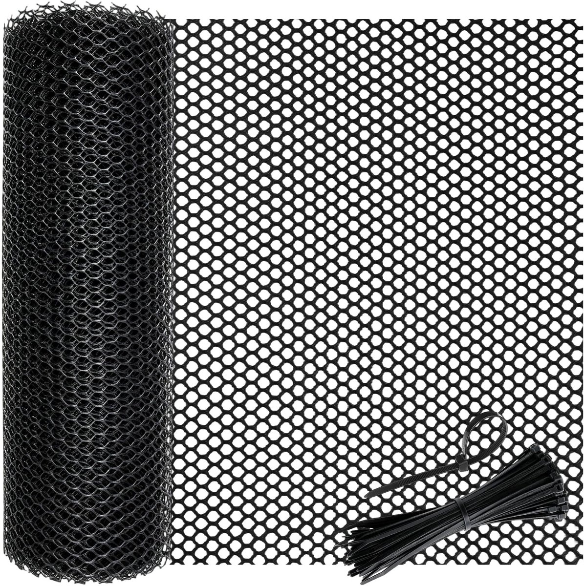 Elzusha - Kunststof Konijnen Gaas 40 cm x 10 m voor Tuin en Balkon