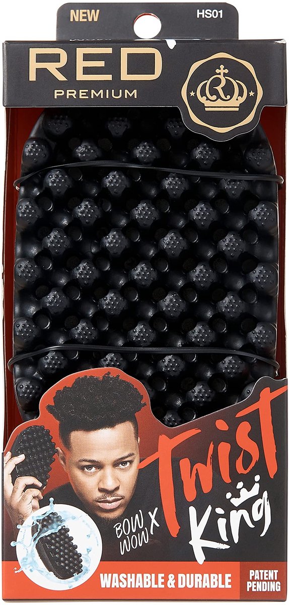 Elzusha - Premium Afrokapsel Styler Borstel