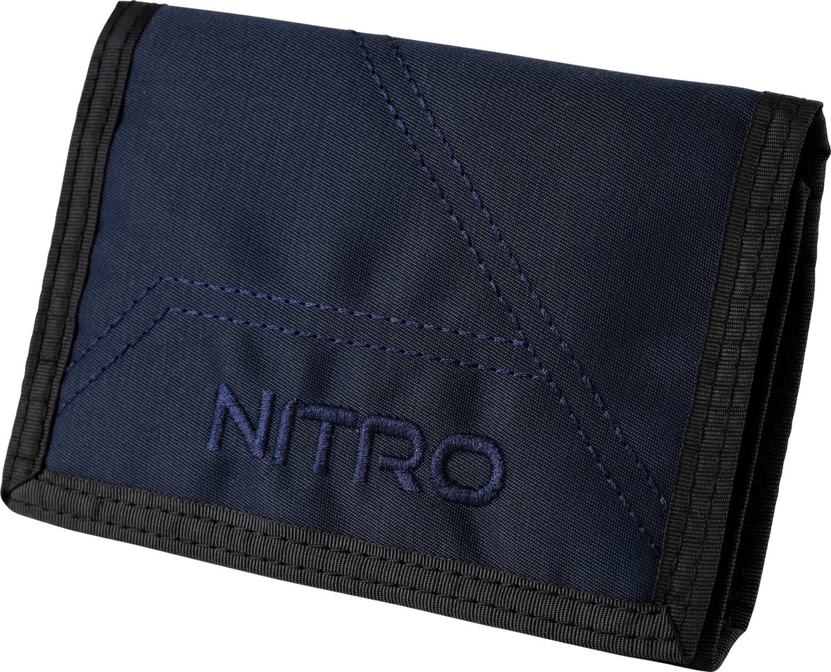 Elzusha - Velcro Wallet - Nacht Blauw