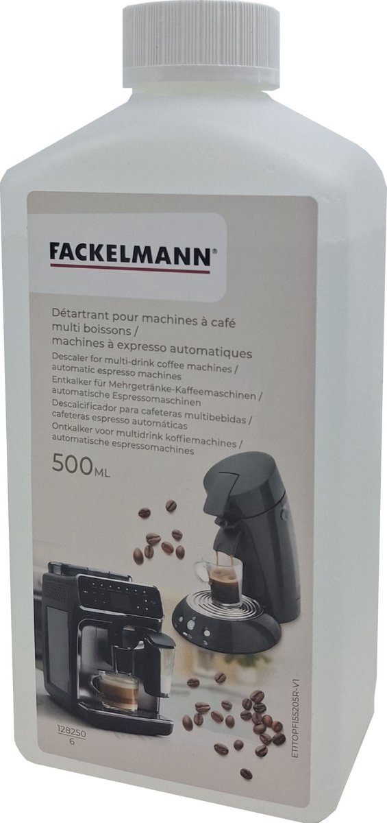 Ontkalker voor koffiezetapparaat 500 ml Fackelmann Ontbijt