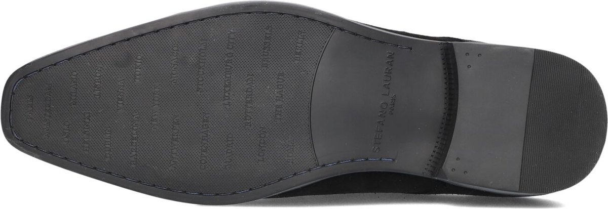 STEFANO LAURAN Stefano Lauran Gesp Nette schoenen - Business Schoenen - Heren - Zwart - Maat 46