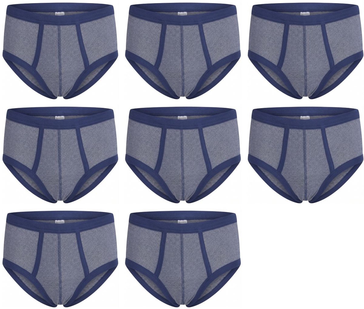 Beeren Bodywear Heren Slips 8-pack - Jupiter Slips - Katoen