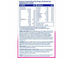 Davitamon Davitamon Compleet Mama Omega-3 Visolie - 2 x 60 capsules - 60 stuks