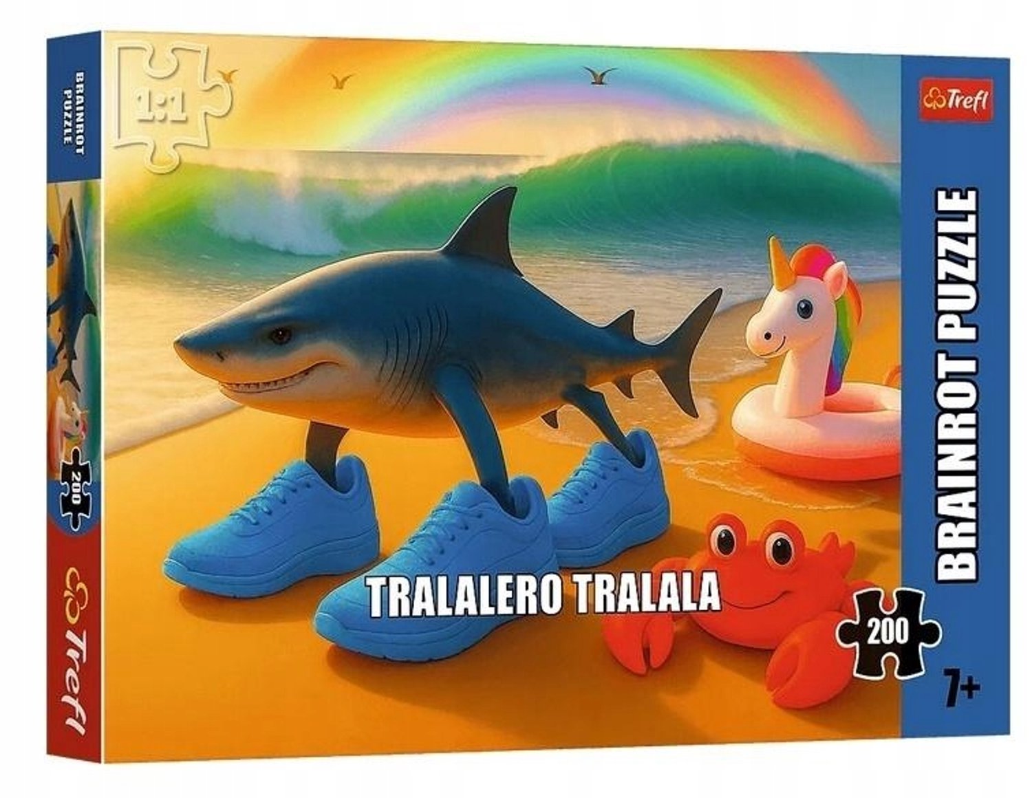 Trefl BrainRots Tralalero Tralala Puzzel 200 Stukjes