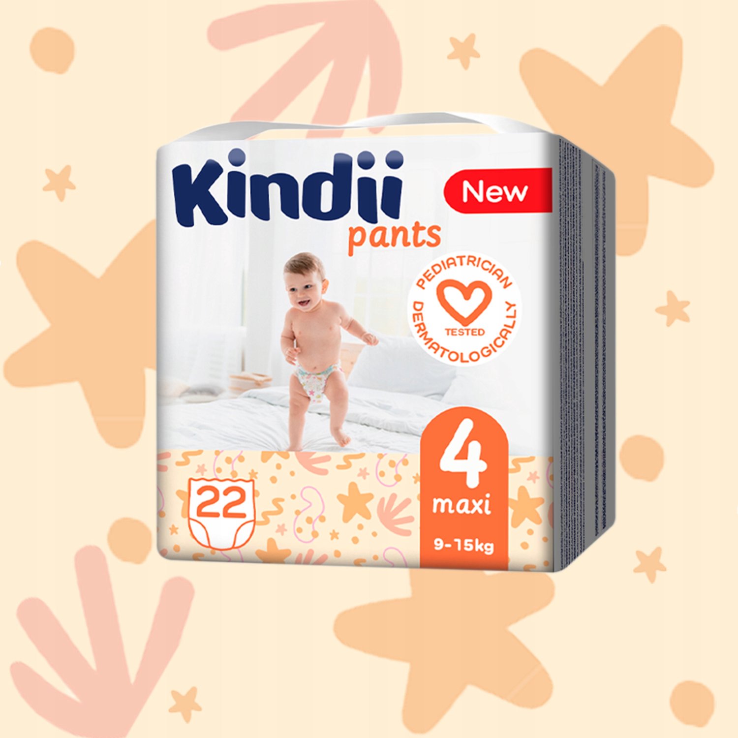 Kindii Maxi Luiperbroekjes luiers maat 4 | 66 stuks