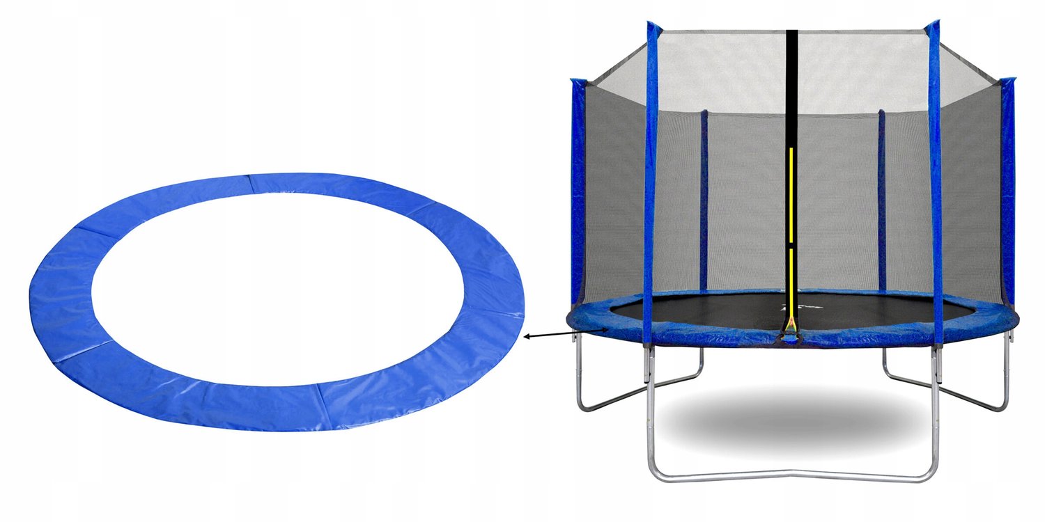Universele Trampoline Veerspannerhoes 244-252 cm 8 FT Blauw