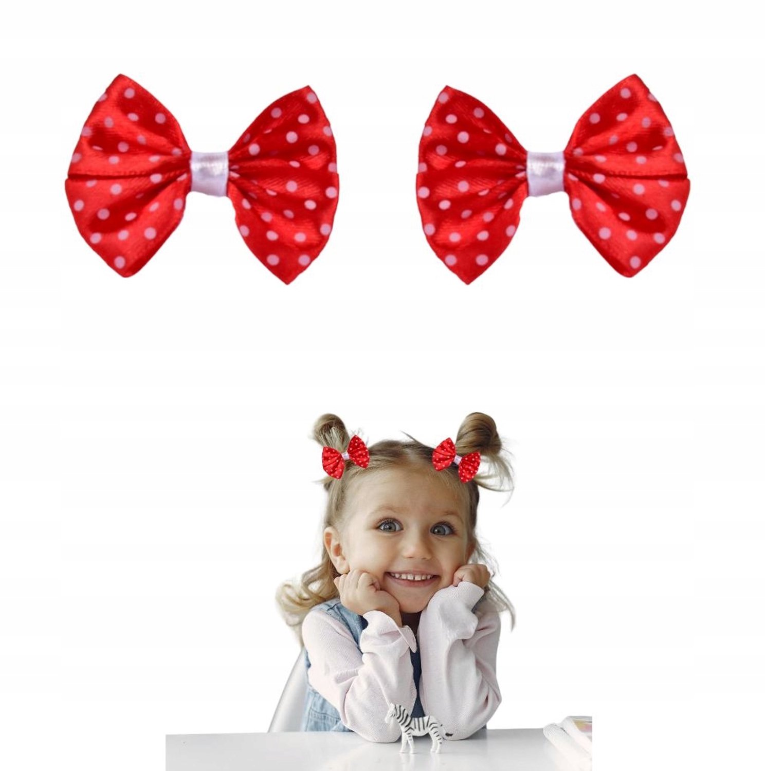 Set van 2 Haarstrik Elastiekjes voor Kinderen
