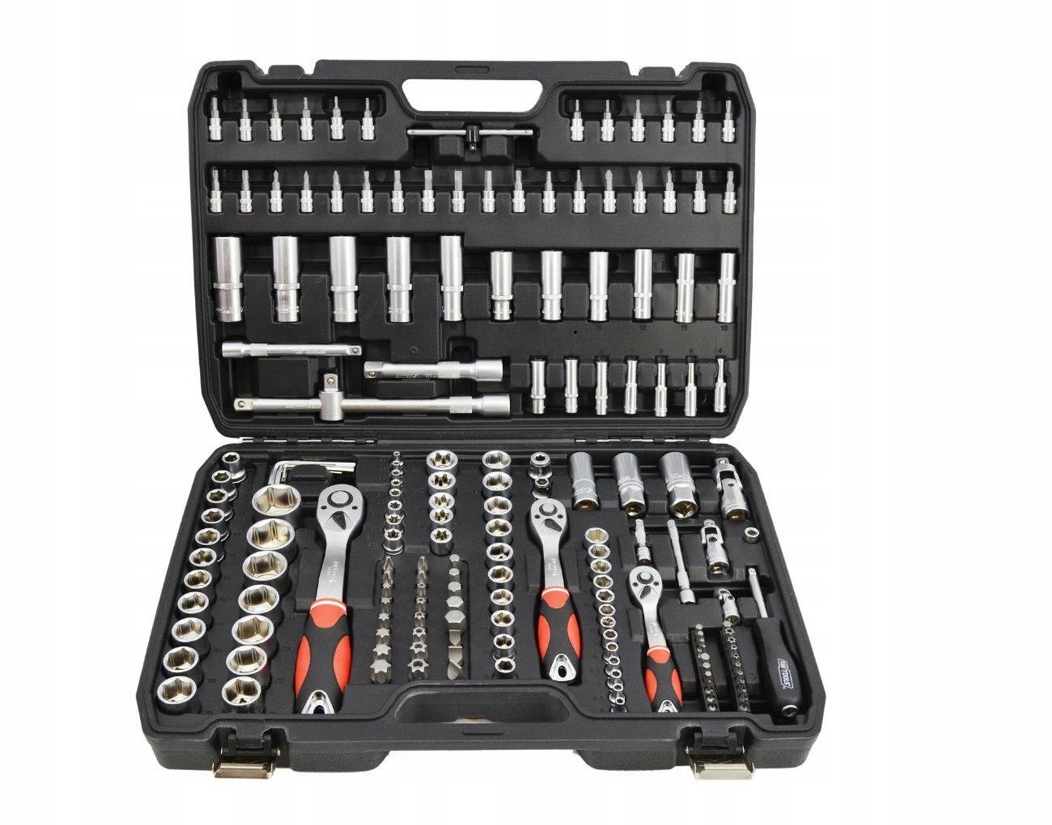 AWTOOLS Gereedschapskist 173 Delen - 1/4", 3/8", 1/2"