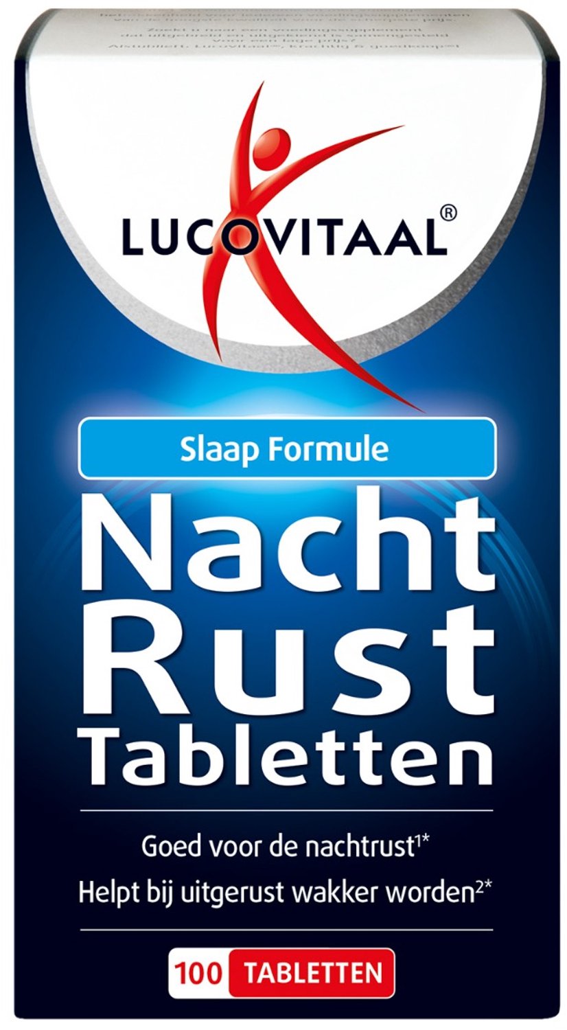 Bol.com Lucovitaal Nachtrust Tabletten 100 tabletten aanbieding