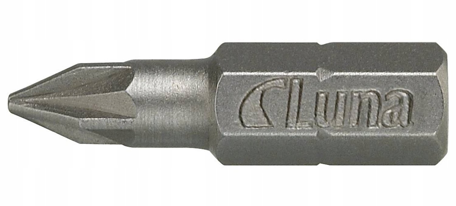 2x Pozidriv PZ1 Schroefbits 25mm - Duurzaam S2 Staal