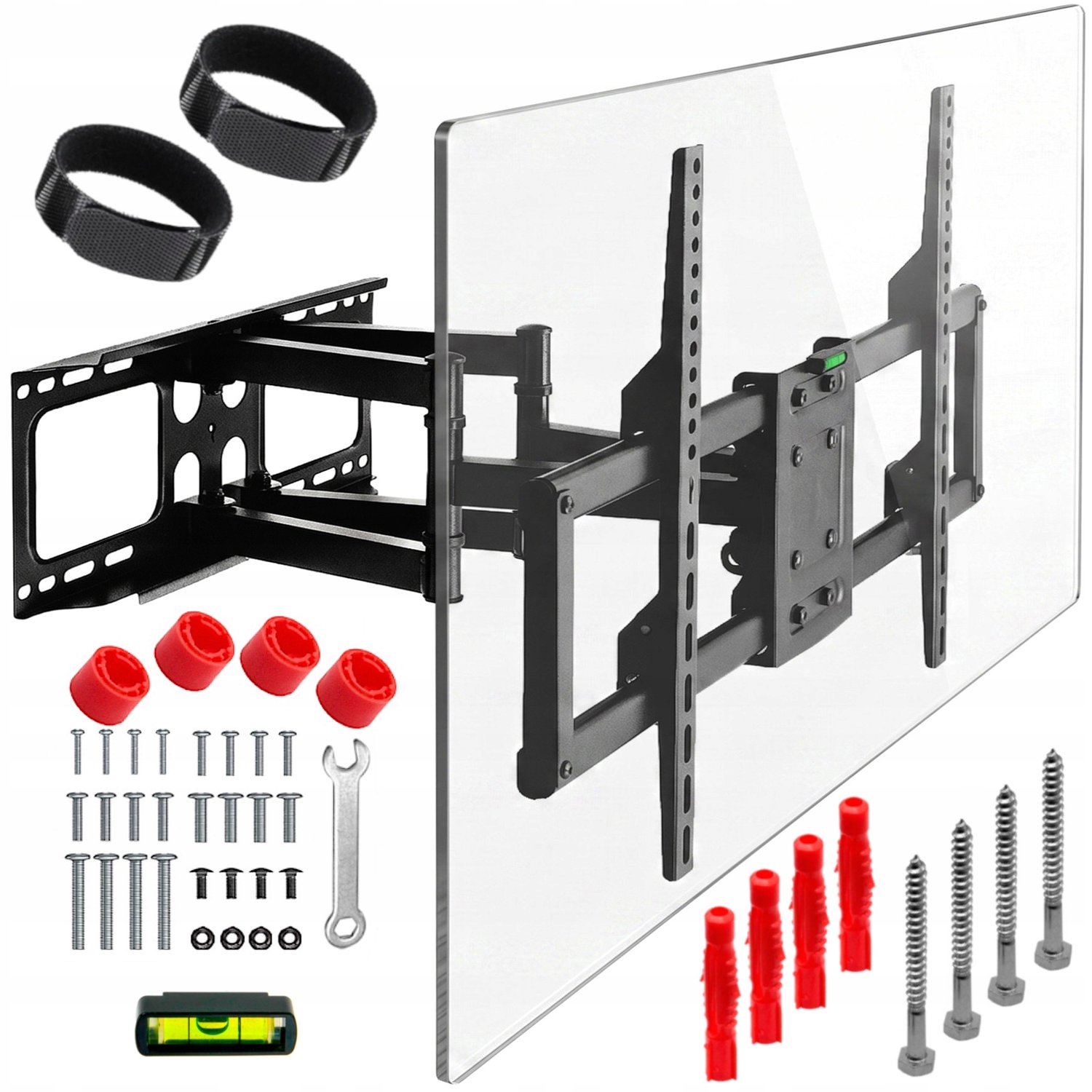 Verstelbare TV-muurbeugel 32-85 inch, 65 kg, draai- en kantelbaar