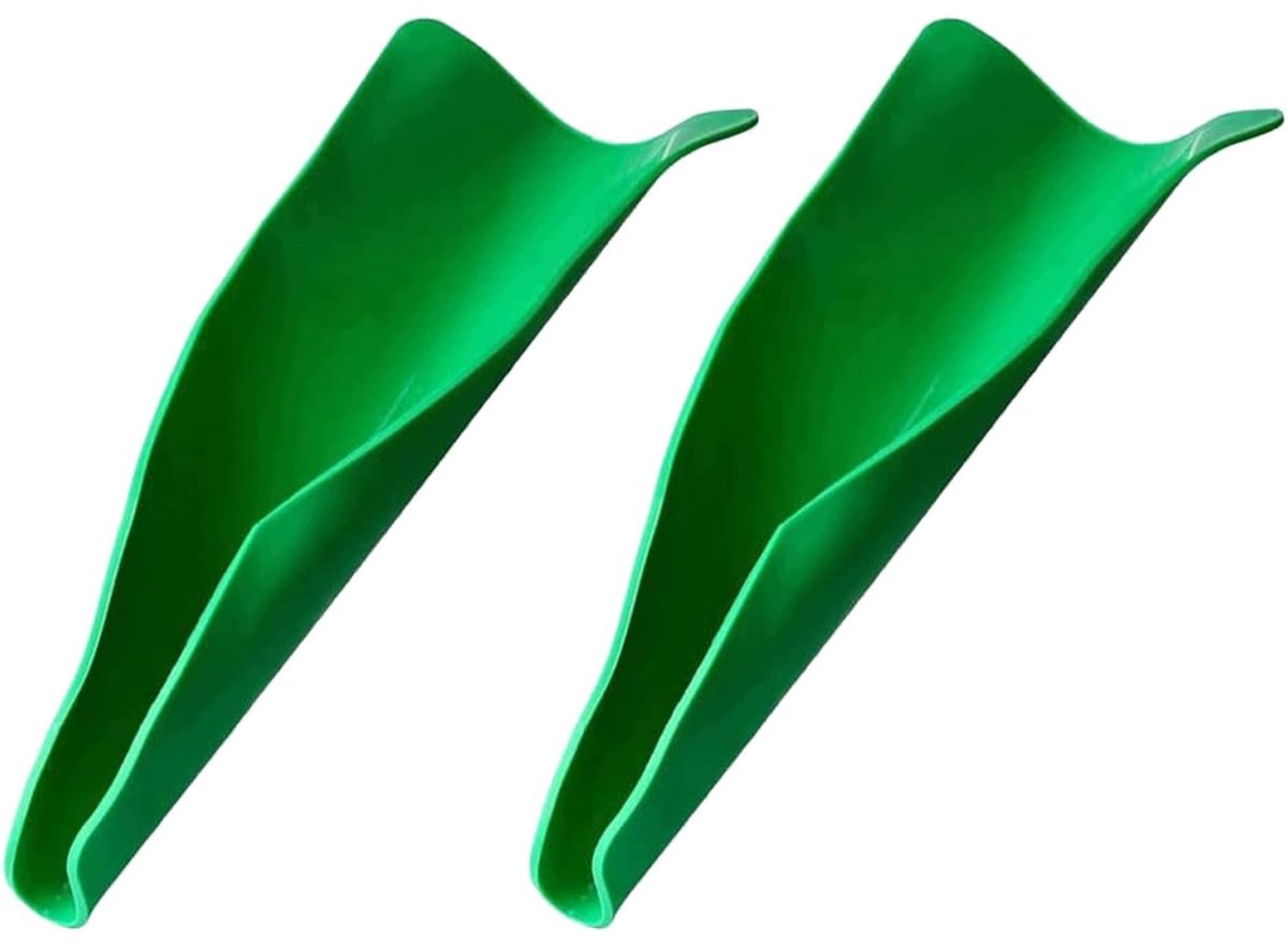 Flexibele Olieafvoer Trechter - 37x17 cm - Groen