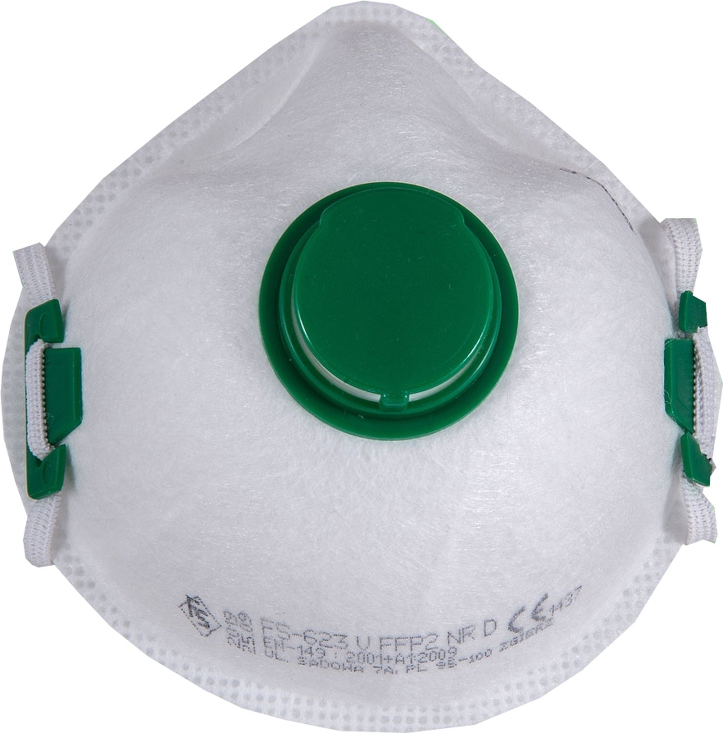 Filter Service FS623V FFP2 stofmasker met ventiel - Bescherming P2