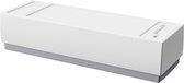 Legamaster whiteboardwisser klein wit 1 stuk 14,3 x 4,8 x 3,1 cm – magnetisch en handig ontwerp – schoolbord- en whiteboardwisser met vervangbare doekjes