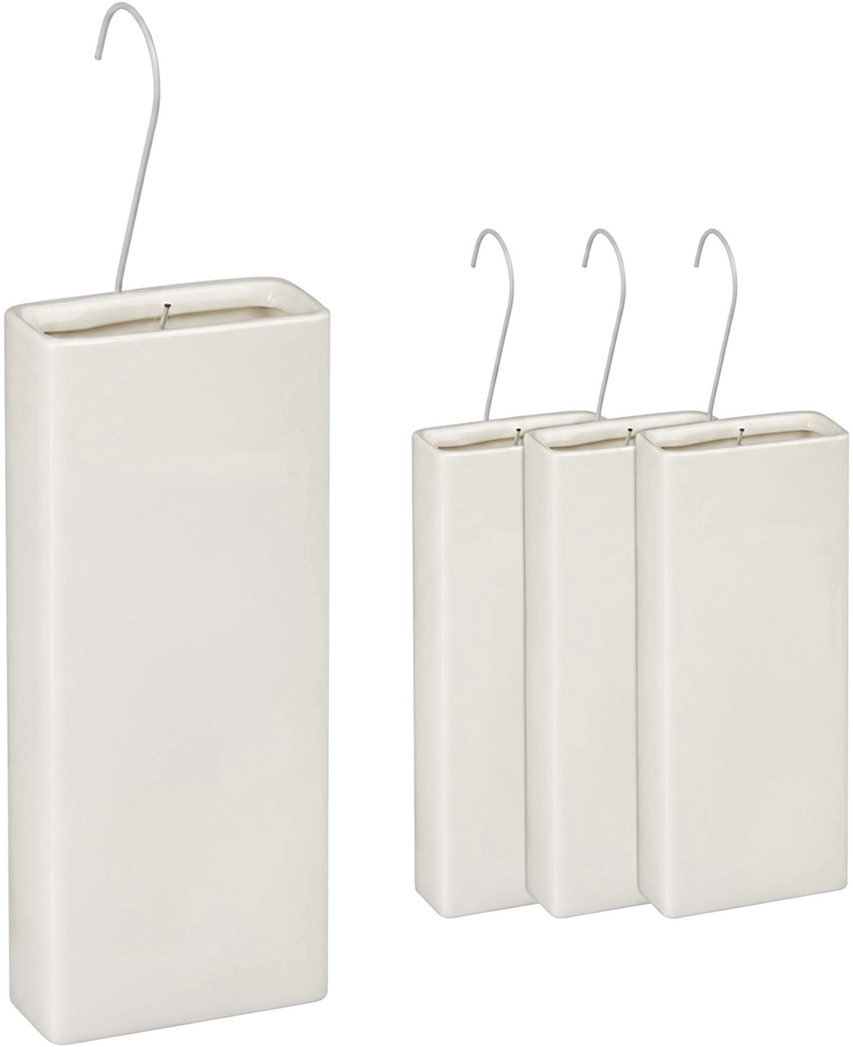 Waterverdamper radiator - set van 4 - 400 ml - crème
